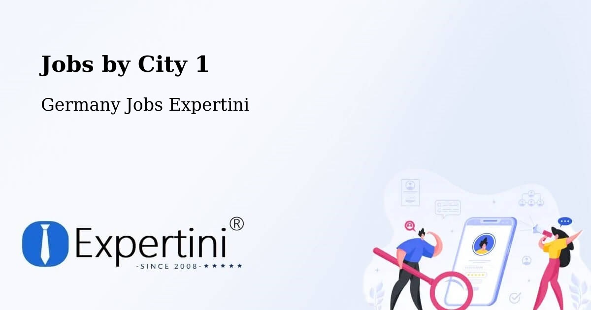 City Jobs in Germany - Expertini