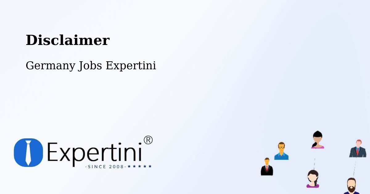 Disclaimer – Odenthal - Germany Jobs Expertini