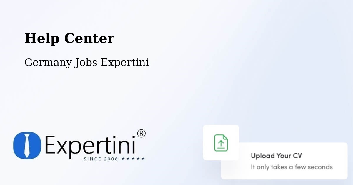Help Center – Odenthal - Germany Jobs Expertini